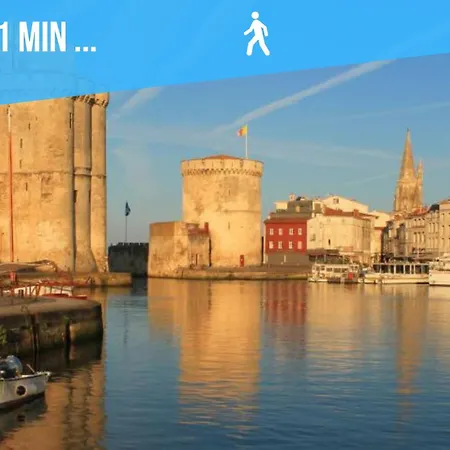 Caporizon-cap 239-vue Mer-t1 A 50m Plage La Rochelle (Charente-Maritime)