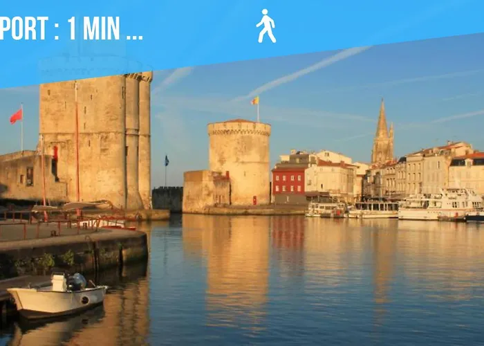 Caporizon-cap 239-vue Mer-t1 A 50m Plage La Rochelle (Charente-Maritime)